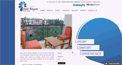 Desktop Screenshot of mayuragoa.com